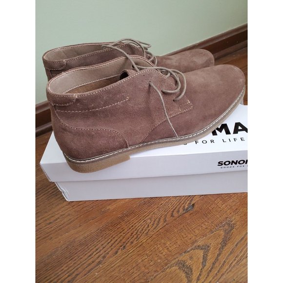NEW Sonoma Goods For Life Mens Shoes Boots Byron Sand/Tan Size 13 main image 9